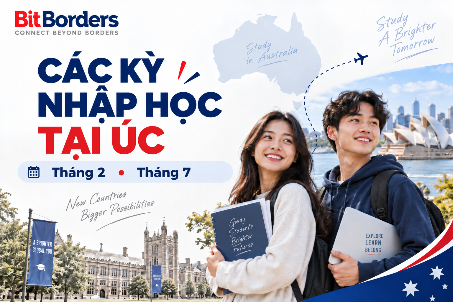 Các kỳ nhập học tại Úc: Nên chọn kỳ tháng 2 hay tháng 7?
