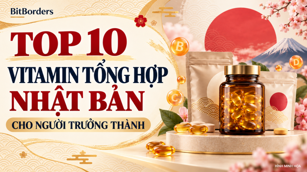 Top 10 vitamin tổng hợp Nhật Bản cho người trưởng thành